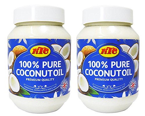 KTC 100% Pures Kokosnuss Oel mit einer vielfaeltigen Anwendungmoeglichkeit 2 Flaschen (Doppelpack) von Ktc