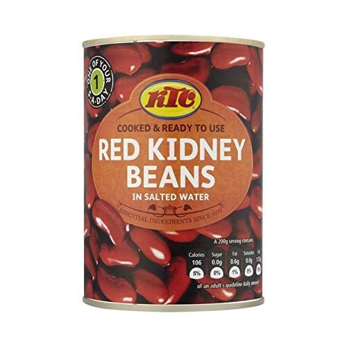 KTC Rote Kidneybohnen in Salzwasser - 400g - 2er-Packung KTC Rote Kidneybohnen in Salzwasser - 400g - 2er-Packung von KTC