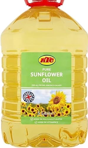 Ktc Sonnenblumenöl, 5 l – 5 l, 3er-Pack von Ktc