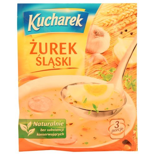 5 x Kucharek polnische Traditionelle Sauermehlsuppe 46g Roggensuppe/Zurek slaski von Kucharek