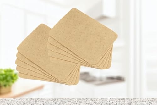 KuchenMeister Flammkuchen Boden vorgebacken 10 x 100g | Format 1/2 GN | Fertig in nur 4 Minuten | Halal-zertifiziert | Vegan | insgesamt 1 KG von Kuchen Meister