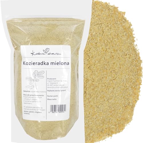 Kuchnia Zdrowia - Gemahlener Bockshornklee - Aromatisches Gewürz - Ohne Zusatzstoffe - Auslaufsichere Verpackung mit Reißverschluss - Doypack: (1, Kilogramm) von Kuchnia Zdrowia