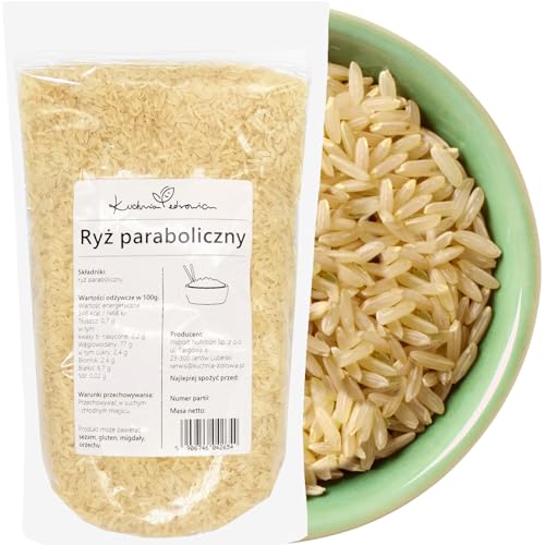 Kuchnia Zdrowia - Parabolischer Reis - Keine Zusatzstoffe - Hohe Qualität - Auslaufsichere Verpackung mit Reißverschluss - 1kg Doypack von Kuchnia Zdrowia