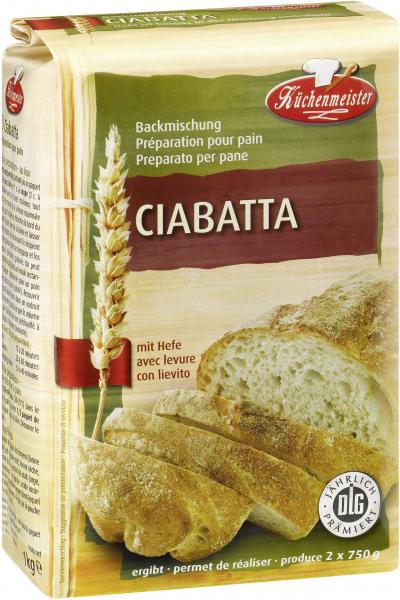 Küchenmeister Backmischung Ciabatta von Küchenmeister