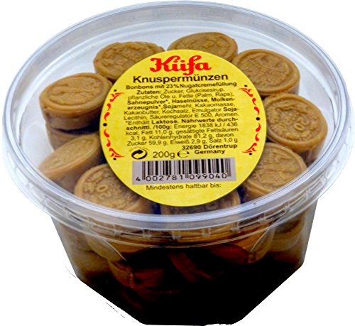 Küfa Bonbonmeisterserie Knuspermünzen, 6er Pack (6 x 200 g) von Küfa Bonbonmeisterserie Knuspermünzen