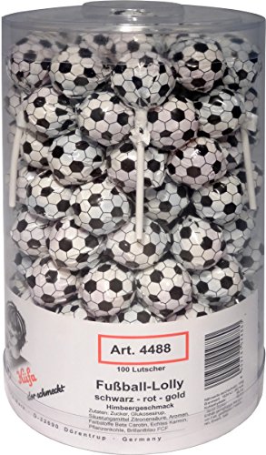 Küfa Fußball-Lolly, 1er Pack (1 x 100 Stück) von Küfa Fußball-Lolly