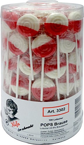 Küfa Pops Brause, 1er Pack (1 x 100 Stück) von Küfa Pops Brause