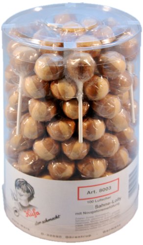 Küfa Sahne Lolly mit Nugatcremefüllung 100 Stk Dose Küfa Sahne Lolly mit Nugatcremefüllung 100 Stk Dose von Küfa Sahne-Lolly mit Nugatcremefüllung