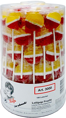 Küfa Lollipop Frucht, 1er Pack (1 x 100 Stück) von Küfa