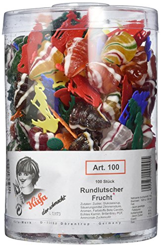 Küfa Rundlutscher Frucht 100 stk., 1-er Pack (1 x 1.9 kg) von rusepin