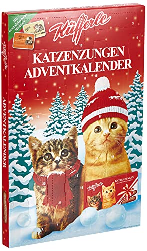 Küfferle Adventkalender Katzenzungen Vollmilch, 100 g Küfferle Adventkalender Katzenzungen Vollmilch, 100 g von Küfferle