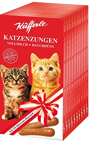 Küfferle Katzenzungen10x75g Multipack, Vollmilchschokolade, 10 stück Küfferle Katzenzungen10x75g Multipack, Vollmilchschokolade, 10 stück von Küfferle