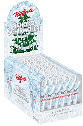 Küfferle Schokoschirmchen Eiskristall 810g (60 Stück) von Küfferle