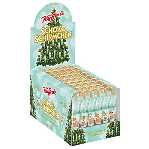 Küfferle Schokoschirmchen Weihnachtsmärchen 810g (60 Stück) von Küfferle