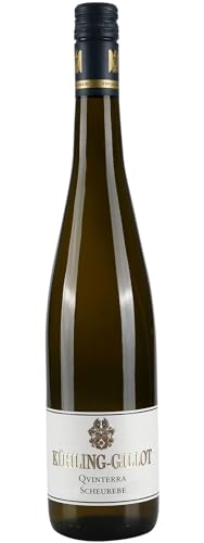 Weingut Kühling-Gillot Qvinterra Scheurebe Weißwein trocken - Qualitätswein aus Rheinhessen (1 x 0.75l) von Kühling-Gillot
