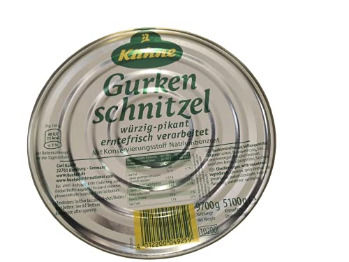 Gurkenschnitzel von Kühne, Dose 9700 g von Kühne