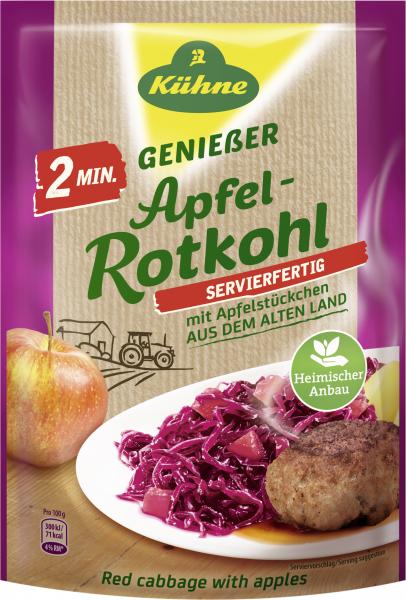 Kühne 2 Minuten Apfel-Rotkohl mit Apfelstückchen von Kühne