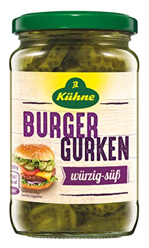 Kühne Burger Gurken, 330g Kühne Burger Gurken, 330g von Kühne