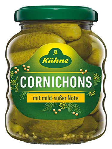 Kühne Cornichons süß, 212ml Kühne Cornichons süß, 212ml von Kühne
