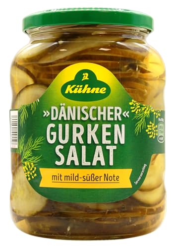 Kühne Dänischer Gurkensalat, 6er Pack (6 x 360g) von Kühne