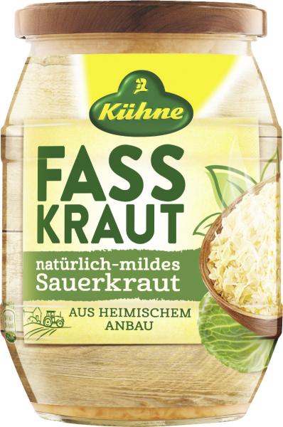 Kühne Fasskraut Sauerkraut natürlich-mild von Kühne