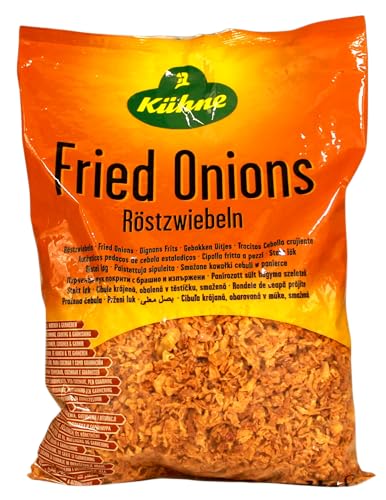 Kühne Fried Onions Röstzwiebeln, 3er Pack (3 x 1 kg) von Kühne