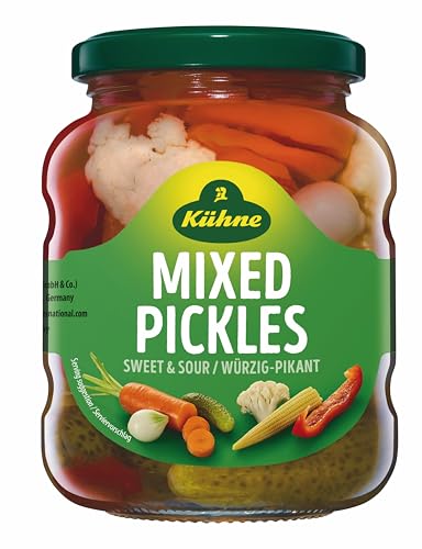 Kühne Mixed Pickles, 370ml Kühne Mixed Pickles, 370ml von Kühne