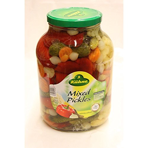 Kühne Mixed Pickles 2650ml Glas (Gemüse Salat) von Kühne