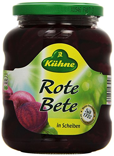 Kühne Rote Bete Scheiben, 330g Kühne Rote Bete Scheiben, 330g von Kühne