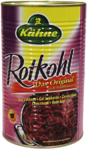 Kühne Rotkohl küchenfertig 3,85 kg (4250 ml.) von Kühne