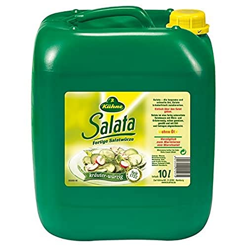 Kühne Salata, fertige Salatwürze, 10 L Kanister von Kühne