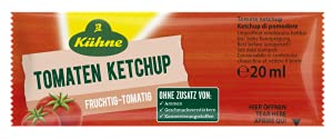 Kühne - Tomaten Ketchup, 150 x 20 ml Beutel von Kühne