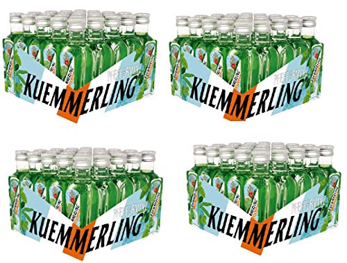 100 Fläschen Glas Orginal Kuemmerling Pfefferminz 21% vol. Minze fein von Kümmerling