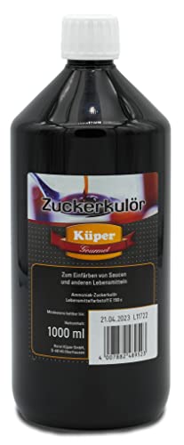 Küper Selection Zuckerkulör 1000ml - Soßenbraun zum Färben von Braten, Saucen uvm. von Küper Selection