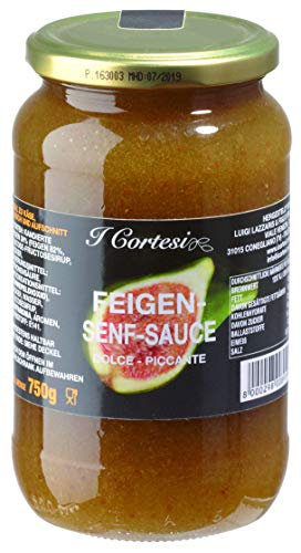 I Cortesi Feigensenfsauce 6x750g 6er Pack von Kueper