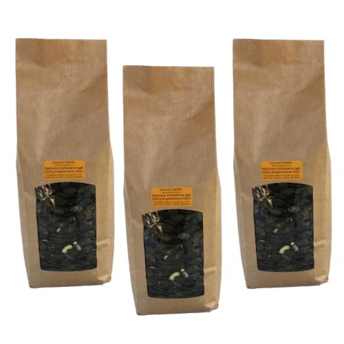 Kürbishof DEIMEL Steiermark/Austria - Sparangebot 3 x 1 kg Steirische Kürbiskerne - Direkt vom Erzeuger Kürbishof DEIMEL Steiermark/Austria - Sparangebot 3 x 1 kg Steirische Kürbiskerne - Direkt vom Erzeuger von Kürbishof DEIMEL