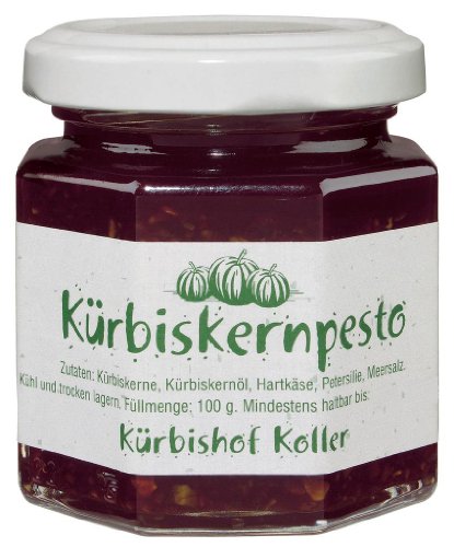Kürbishof Koller Kurbiskernpesto 100 g, 1er Pack (1 x 100 ml) von Kürbishof Koller