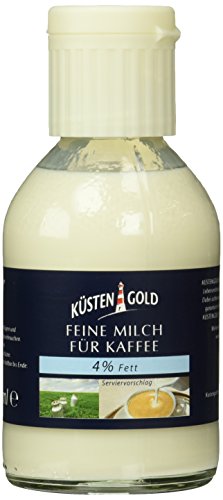 Küstengold Kaffee milch 4% Fett, 18er Pack (18 x 165 g) von Küstengold