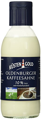 Küstengold Kaffee- sahne 10% Fett, 20er Pack (20 x 250 g) von Küstengold