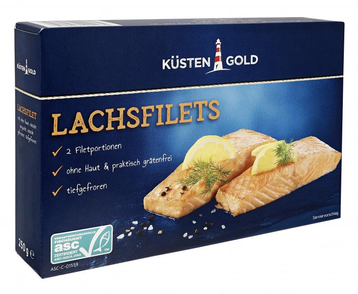 Küstengold Lachsfilets von Küstengold