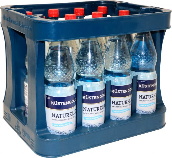 Küstengold Mineralwasser Naturelle PET (Mehrweg) von Küstengold