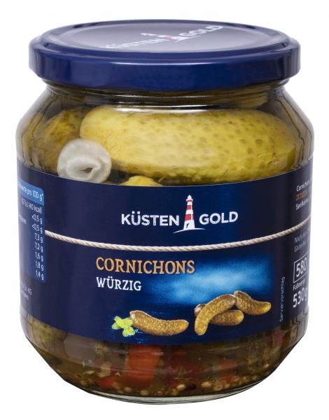 Küstengold Cornichons würzig von Küstengold