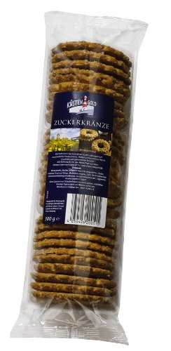 Küstengold Zuckerkränze, 15er Pack (15 x 300 g Beutel) von Küstengold