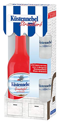 Küstennebel Granatapfel 0,5 Liter in Geschenkpackung mit 2 Shotgläsern Küstennebel Granatapfel 0,5 Liter in Geschenkpackung mit 2 Shotgläsern von Küstennebel