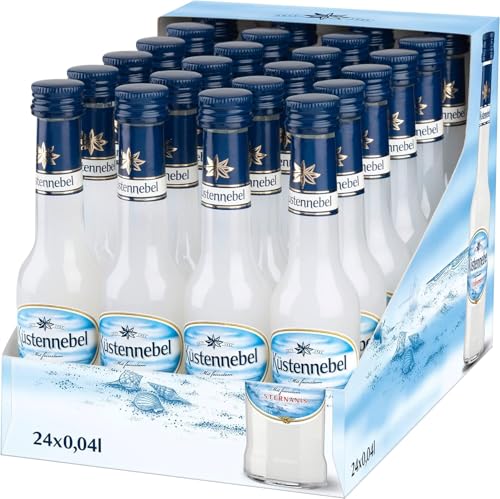 Küstennebel | Sternanis | 24 x 40 ml | beliebteste deutsche Anisspirituose | sympathischer Klassiker | Ideal als Aperitif Küstennebel | Sternanis | 24 x 40 ml | beliebteste deutsche Anisspirituose | sympathischer Klassiker | Ideal als Aperitif von Küstennebel