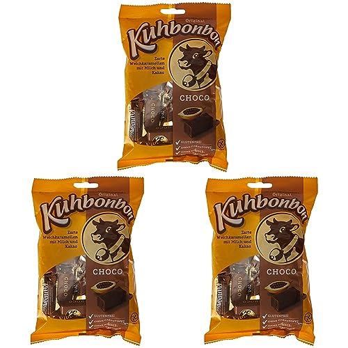 Kuhbonbon Choco, 200 g (Packung mit 3) von Kuhbonbon