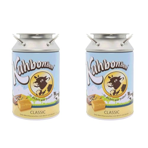 Kuhbonbon Classic Milchkanne, 200 g (Packung mit 2) von Kuhbonbon