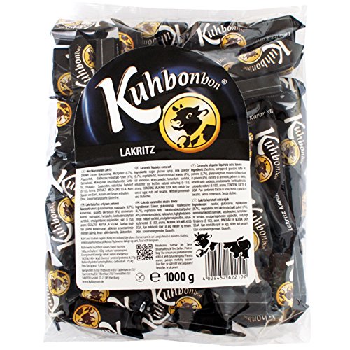 Kuhbonbon - Lakritz - 1000g von Kuhbonbon