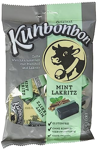 Kuhbonbon Mint Lakritz, 200 g 200MLD von Kuhbonbon