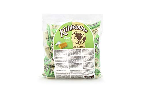Kuhbonbon Vegan Caramel 750g - Vorteilspackung vegane Karamellbonbons von Kuhbonbon
